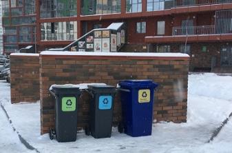 Сортировка мусора в городе-парке «Ясный берег»