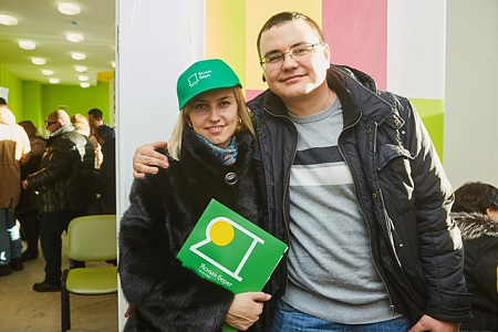 В городе-парке выдали ключи жителям 2-го дома!